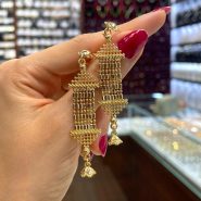 گوشواره طرح طلا