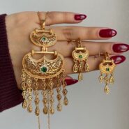 نیم ست طرح طلا