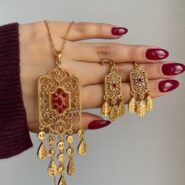 نیم ست طرح طلا