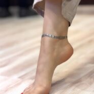 پابند نقره ای برگی