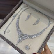 سرویس کشیده نگین  جواهری