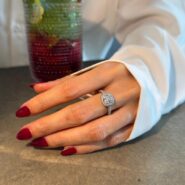 انگشتر نگینی نیو گالری جواهری